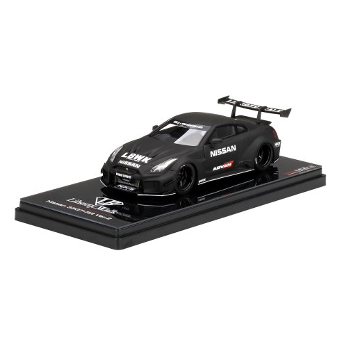 TSM Model True Scale Miniatures LB-SILHOUETTE WORKS GT NISSAN 35GT-RR VER.2 MATT BLACK LBWK 1/43