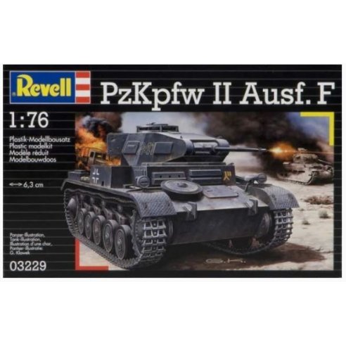 Revell 1/76 PzKpfw II Ausf. F (Military Vehicles)