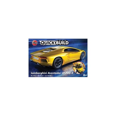 AirFix QUICKBUILD Lamborghini Aventador LP 700-4 Yellow