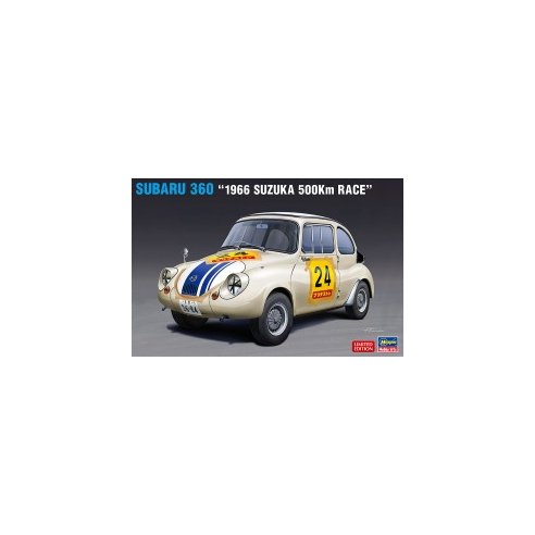 Hasegawa 1/24 Subaru 360 "1966 Suzuka 500Km Race"