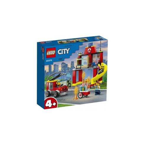 LEGO City Fire - Caserma dei pompieri e autopompa