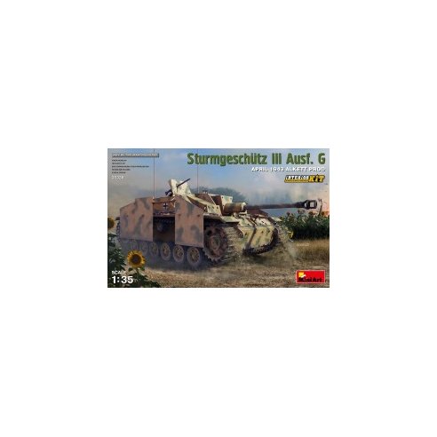 MINI ART 1/35 Sturmgeschutz III Ausf. G April 1943 Alkett Prod. Interior Kit