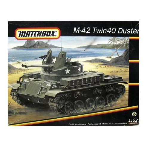 Matchbox Model Kit 1 35 M-42 TWIN 40 DUSTER