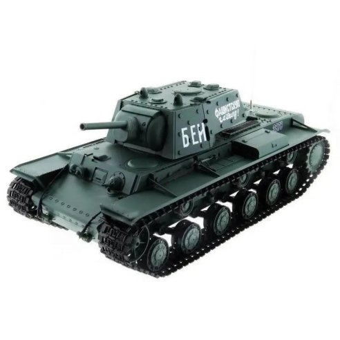 HENG LONG 1/16 RC Soviet Union KV-1''S Heavy Tank, infrared battling system, stell wave box