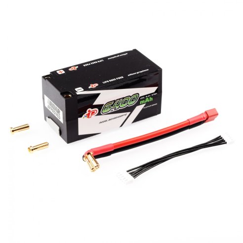 Batteria Lipo PT2 GRAPHENE 4S2P 6400mAh 15.2V High Voltage 120C HardCase SHORT