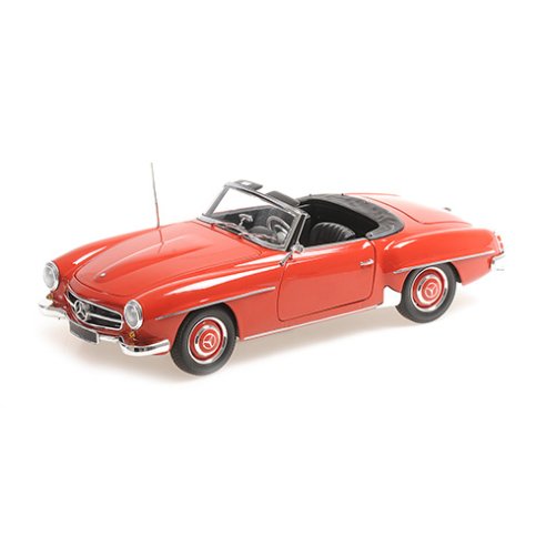 Minichamps MERCEDES BENZ 190 SL (W121) RED 1955 1/18