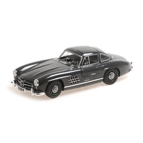 Minichamps MERCEDES BENZ 300 SL (W198) DARK GREY 1955 1/18