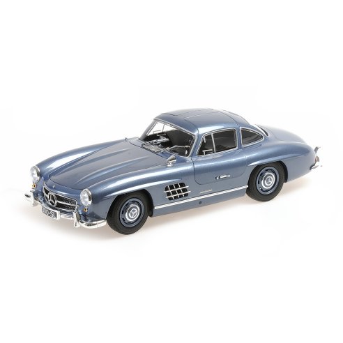 Minichamps MERCEDES BENZ 300 SL (W198) LIGHT BLUE METALLIC 1/18