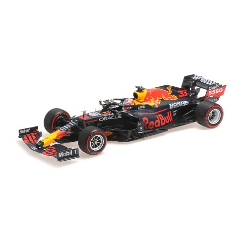 Minichamps RED BULL RB16B MAX VERSTAPPEN WINNER DUTCH GP WORLD CHAMPION 2021 1/18