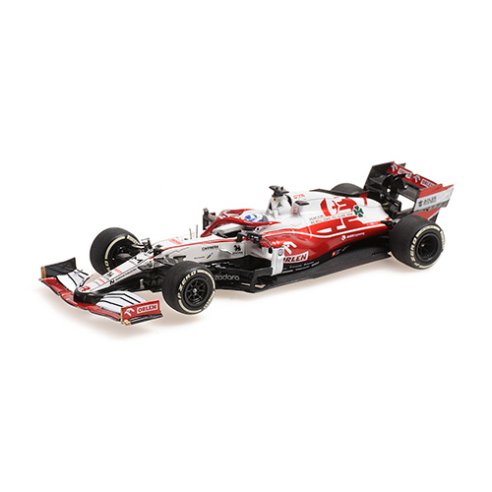 Minichamps ALFA ROMEO C41 KIMI RAIKKONEN FINAL RACE ABU DHABI GP 2021 1/18