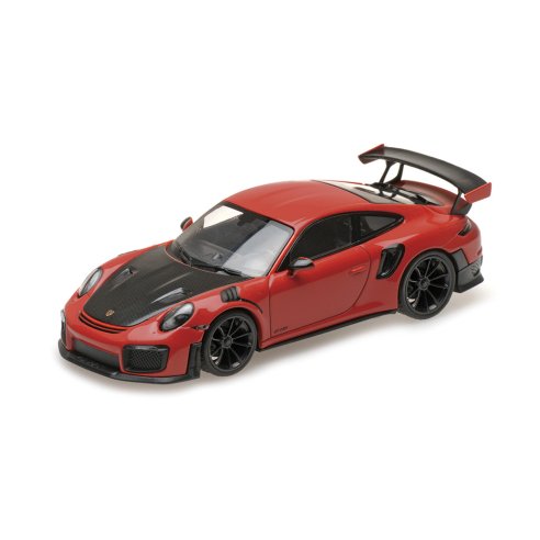 Minichamps PORSCHE 911 (991.2) GT2RS RED WITH BLACK WHEELS 2018 1/18