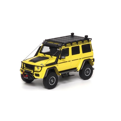 ALMOST REAL BRABUS 550 ADVENTURE G-CLASS 4x4² ELECTRIC BEAM YELLOW 2017 1/43