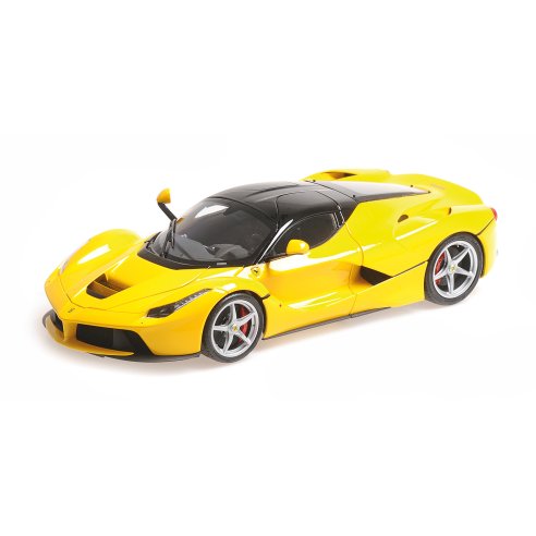 BBR MODELS FERRARI LAFERRARI YELLOW 1/18