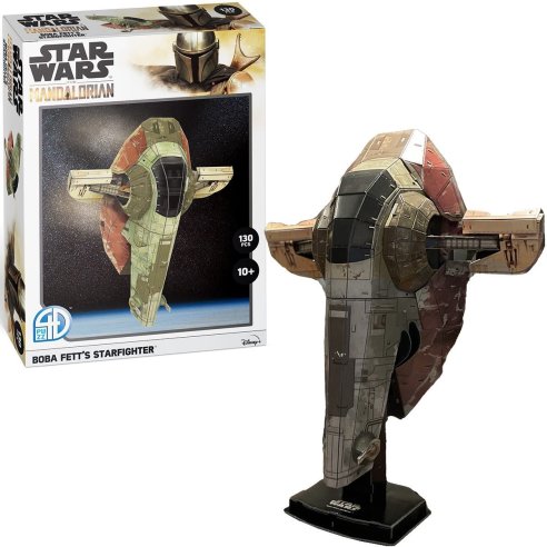 4D Cityscape STAR WARS MANDALORIAN BOBA FETT&#039;S STARFIGHTER 1/60