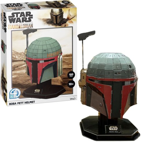 4D Cityscape STAR WARS MANDALORIAN BOBA FETT HELMET