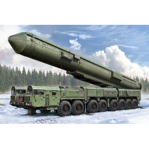 HOBBY BOSS kit 15U175 TEL OF RS-12M1 TOPOL-M ICBM COMPLEX 1/72