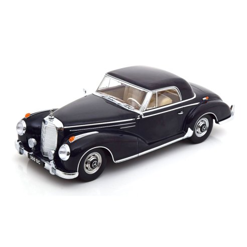 KK-Scale MERCEDES 300 SE W188 COUPE DARK BLUE 1955 1/18