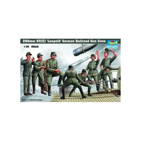 TRUMPETER KIT LEOPOLD GUN CREW 1/35