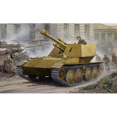 TRUMPETER KIT KRUPP ARDELT WAFFENTRAGER 105 mm LEFH-18 1/35