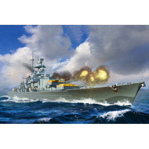 TRUMPETER KIT GERMAN GNEISENAU BATTLESHIP 1/700