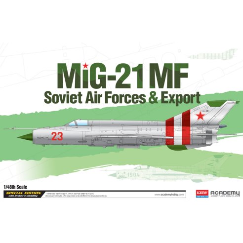 Academy 1 48 MIG 21 MF SOVIET AIRFORCE & EXPORT