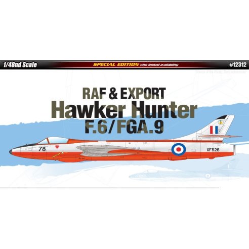 Academy 1 48 HAWKER HUNTER F.6   FGA.9