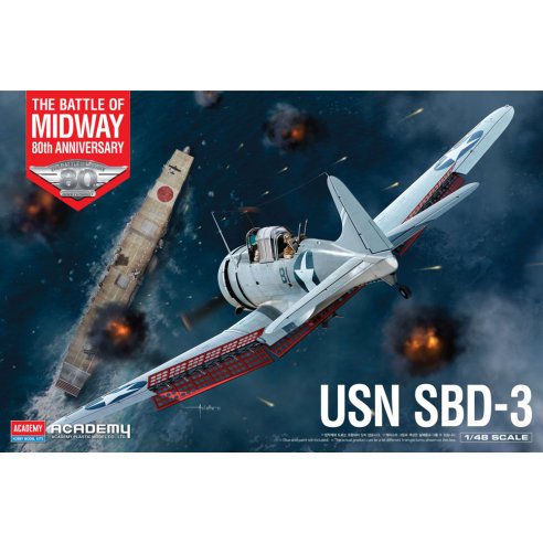 Academy 1 48 USN SBD-3 Battle of Midway