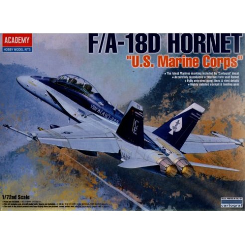 Academy 1 72 F A 18D HORNET US MARINES