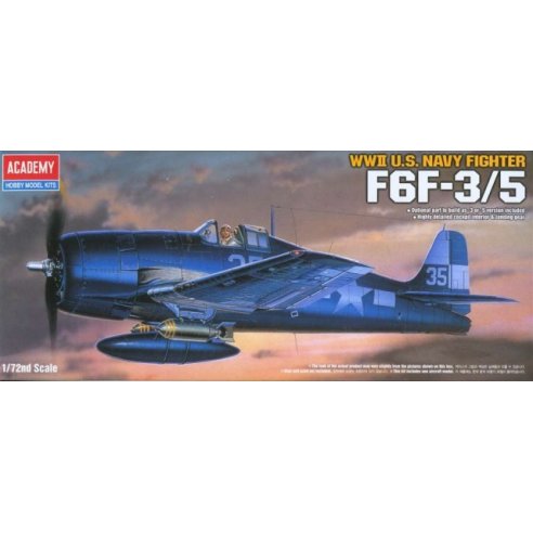 Academy 1 72 (12481) GRUMMAN F6F-3 5 HELLCAT