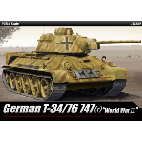 Academy 1 35 T-34 747 (R) GERMAN VERSION