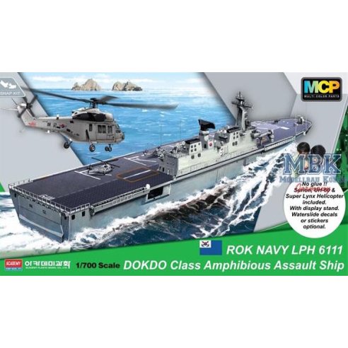 Academy 1 700 ROK NAVY DOKDO (LPH 6111)