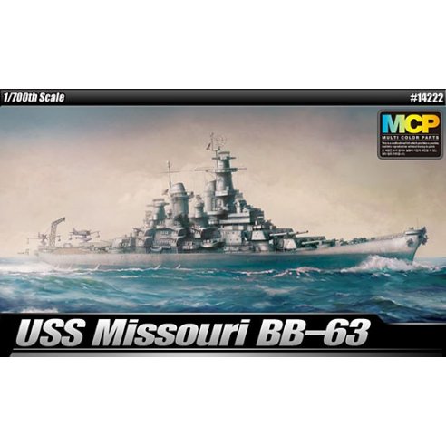 Academy 1 700 USS. MISSOURI BB-63