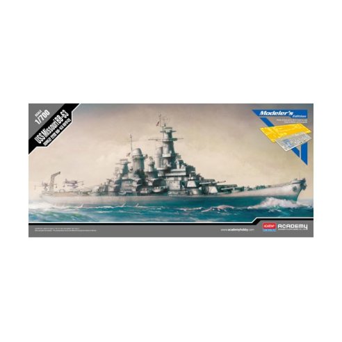 Academy 1 700 USS MISSOURI BB-63 MODELER''S ED.