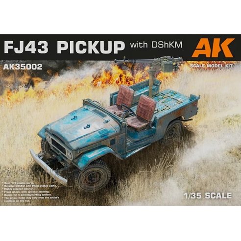 AK INTERACTIVE 1/35 FJ43 Pickup with DShKM