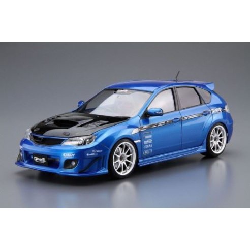 AOSHIMA 1 24 MODELBOUW INGS GRB SUBARU IMPREZA WRX STI 2