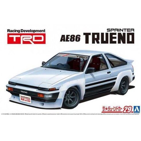 AOSHIMA 1 24 MODELBOUW TRD AE86 TRUENO N2 1985 TOYOTA