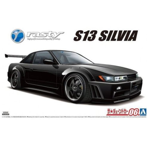 Aoshima  	1 24 KIT NISSAN RASTY PS12 SILVIA 1991