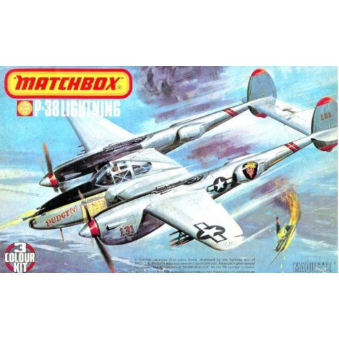 MATCHBOX 1 72 P-38 Lightning