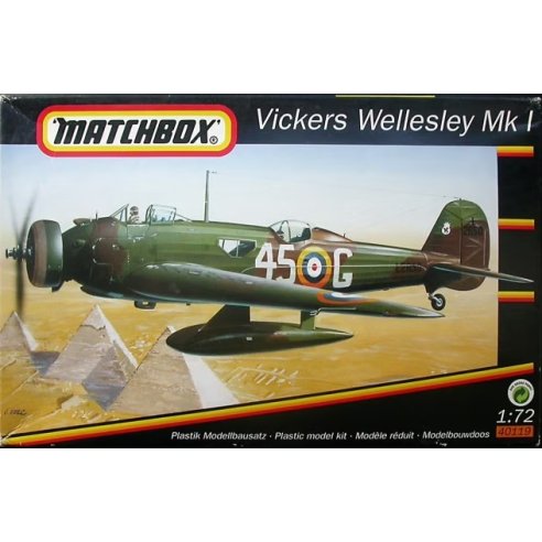 Matchbox 1 72  Vickers Wellesley Mk I