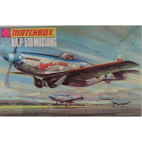 Matchbox 1 72  NA P-51D Mustang  Kit PK-13