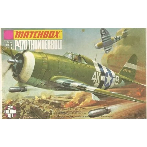 Matchbox 1 72  P47D Thunderbolt PK-22