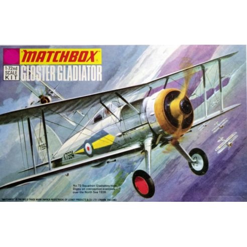 Matchbox 1 72   DGloster Gladiator PK-8