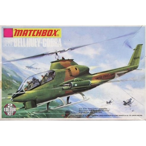 Matchbox 1 72   Bell Huey-Cobra PK-9