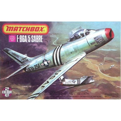 Matchbox 1 72   F-86A 5 Sabre PK-32