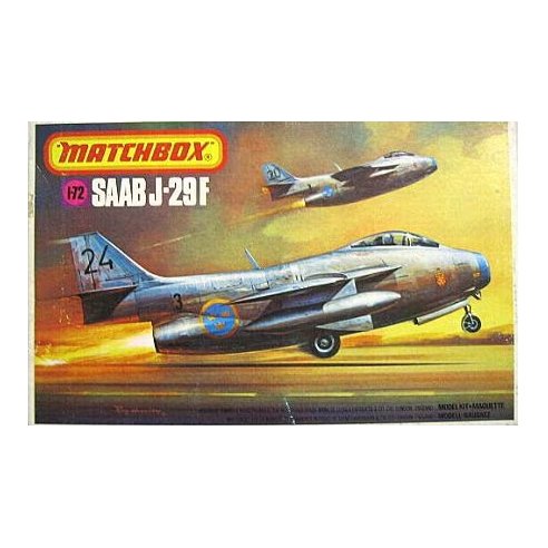 MATCHBOX 1 72 SAAB J-29F  PK-33