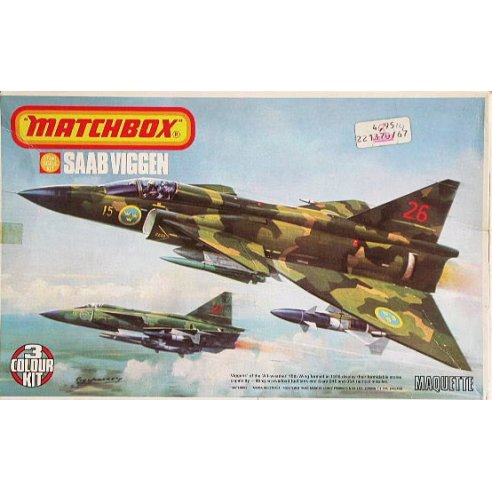 MATCHBOX PK-119  1 72  SAAB Viggen