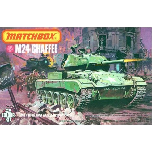 Matchbox  1 72 PK-79 M24 Chaffee