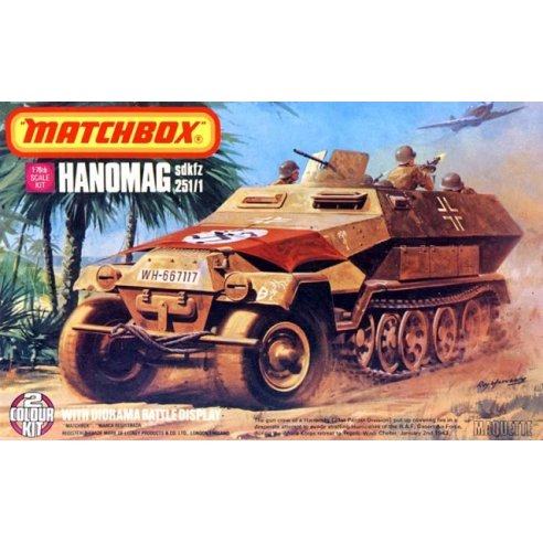 Matchbox  1 72 PK-83 Hanomag Sd.Kfz. 251 1