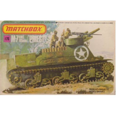 Matchbox  1 72 PK-89 M7 HMC 105mm "Priest"