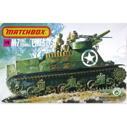 Matchbox  1 72 40089  M7 HMC 105mm "Priest"